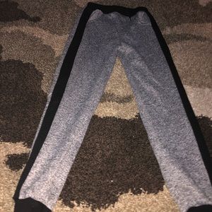 Gray joggers